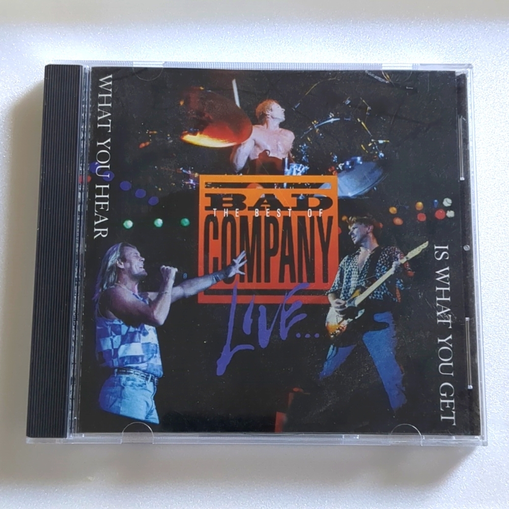 The Best of Bad Company CD What You Hear Is What You Get